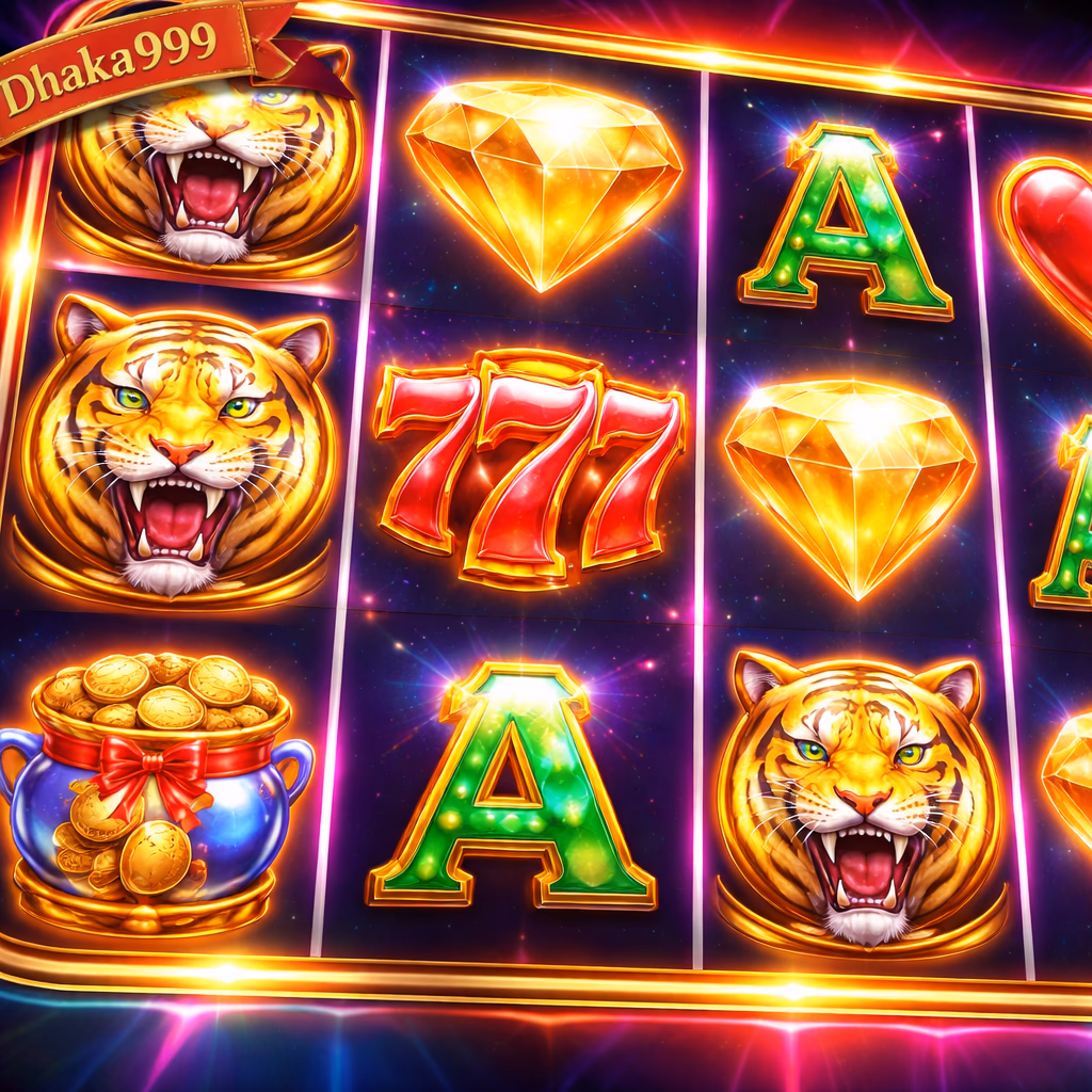 Dhaka999 JILI slot titles including Fortune Gems and Super Ace on mobile display